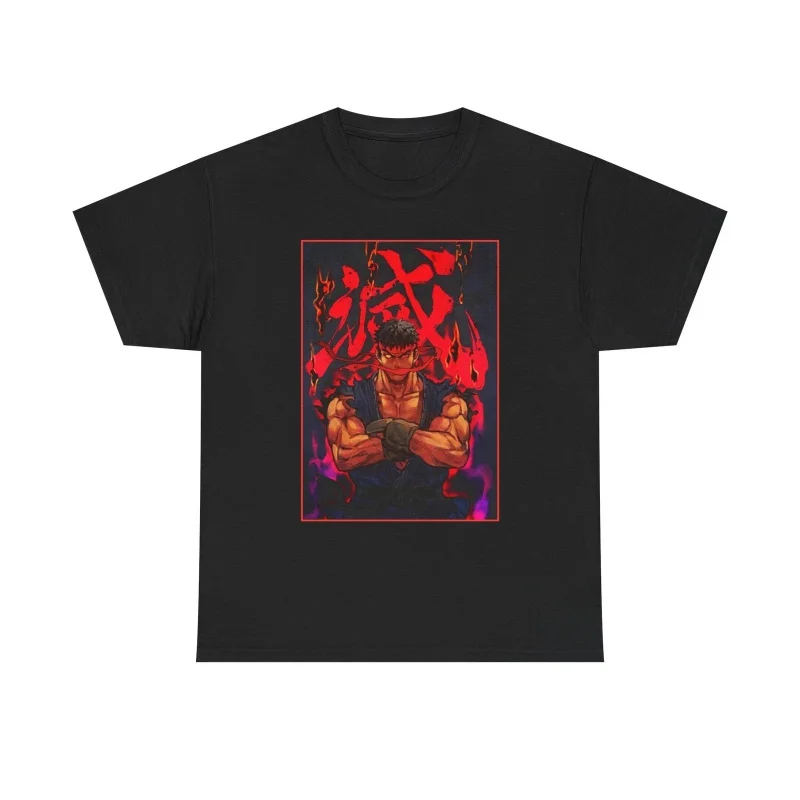 EVIL RYU 0329 Street Fighter Retro Combat Gift t shirt Arcade game Graphic Tee 100% cotton printed Y2K Clothes Large size Tops
EVIL RYU 0329 Street Fighter Retro Combat Gift t shirt Arcade game Graphic Tee 100% cotton printed Y2K Clothes Large size Tops