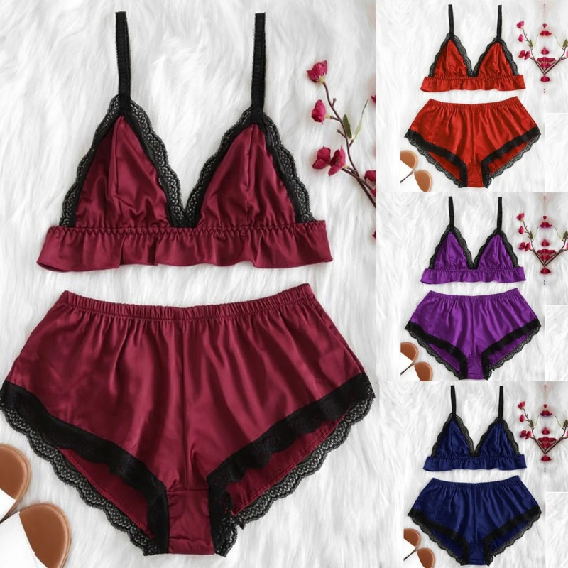 Women's Pajamas Sexy Lingerie Women's Loungewear Split Oil Cloth Pajama Set Sleepwear for Sleeping Women's Two Pieces Set
Women's Pajamas Sexy Lingerie Women's Loungewear Split Oil Cloth Pajama Set Sleepwear for Sleeping Women's Two Pieces Set