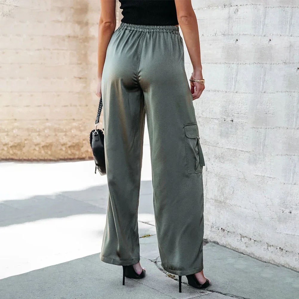 Solid Color Casual Women's Cargo Pants Outdoor Hiking and Work Trousers with Pockets for Optimal Functionality
Solid Color Casual Women's Cargo Pants Outdoor Hiking and Work Trousers with Pockets for Optimal Functionality