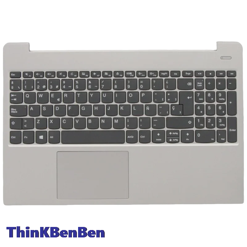 ES Spanish Grey Keyboard Upper Case Palmrest Shell Cover For Lenovo Ideapad S340 15 15IWL 15IML 15API 15IIL 5CB0S18672
ES Spanish Grey Keyboard Upper Case Palmrest Shell Cover For Lenovo Ideapad S340 15 15IWL 15IML 15API 15IIL 5CB0S18672