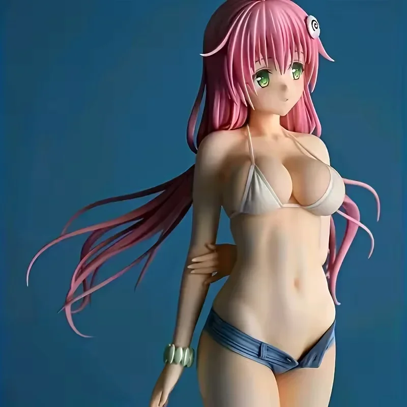 22cm Swimsuit pink hair Lala Satalin Deviluke Anime Figures Sexy Girl Pvc Statue Model sexy Dolls Collectible Toys Adult Gifts
22cm Swimsuit pink hair Lala Satalin Deviluke Anime Figures Sexy Girl Pvc Statue Model sexy Dolls Collectible Toys Adult Gifts