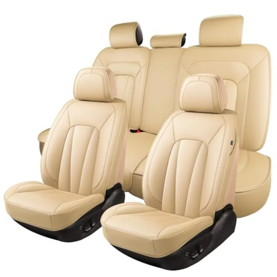 Car Seat Covers Full Set Breathable and Waterproof Faux Leather Automotive Seat Covers for Cars Luxury Universal Fit Seat Cover
Car Seat Covers Full Set Breathable and Waterproof Faux Leather Automotive Seat Covers for Cars Luxury Universal Fit Seat Cover