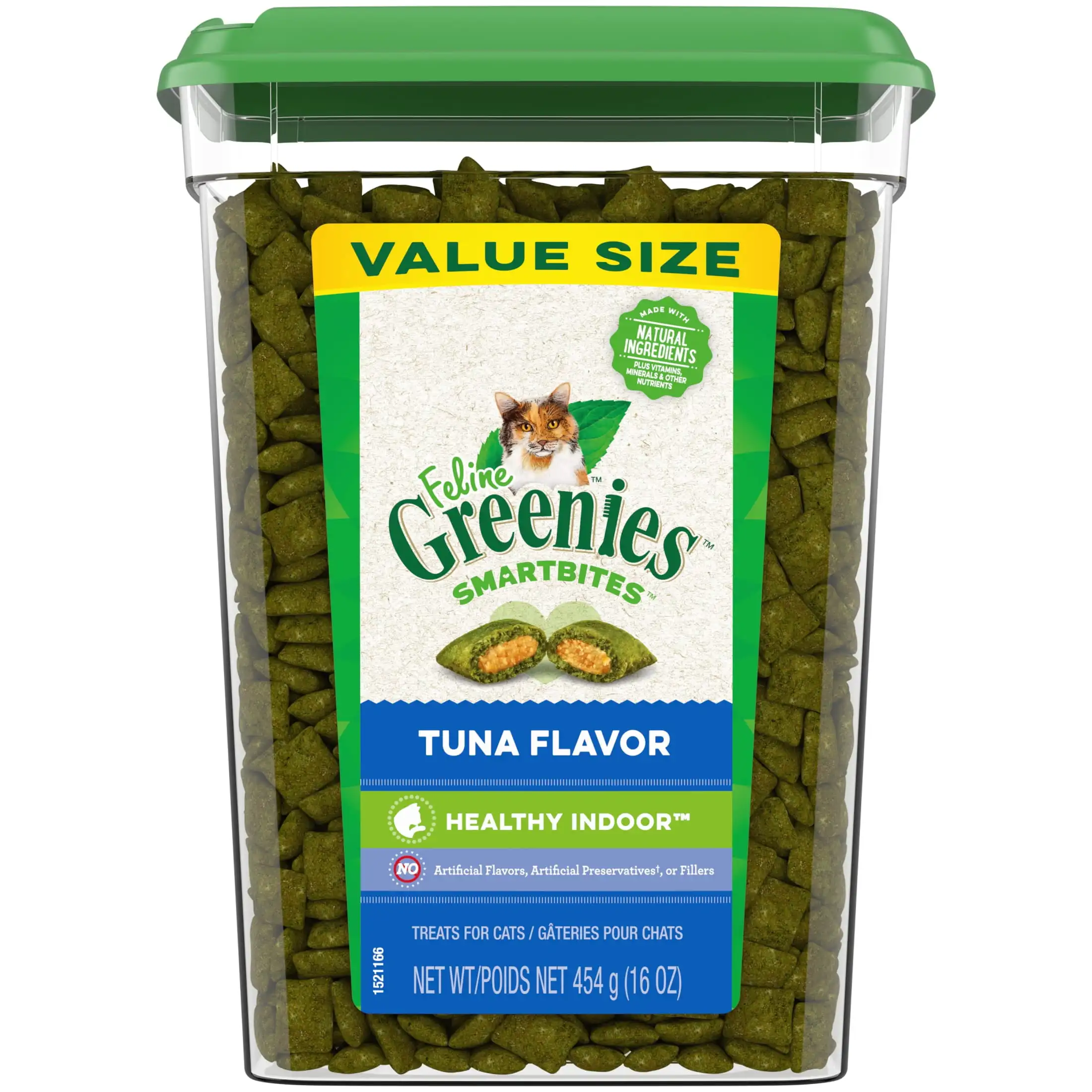 Feline Greenies Smartbites здоровый комнатный натуральный Угощение для кошек, аромат тунца, ванна 16 унций
Feline Greenies Smartbites здоровый комнатный натуральный Угощение для кошек, аромат тунца, ванна 16 унций