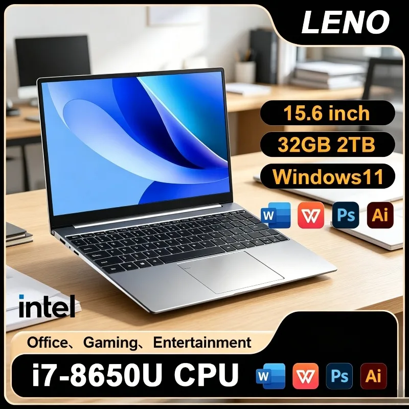 LENO Windows 11 Intel Core i7 8650U 32GB 2TB 1920*1080 HD Gaming Computer PC Gamer office Ultra Slim Notebook NEW 15.6" Laptop
LENO Windows 11 Intel Core i7 8650U 32GB 2TB 1920*1080 HD Gaming Computer PC Gamer office Ultra Slim Notebook NEW 15.6" Laptop