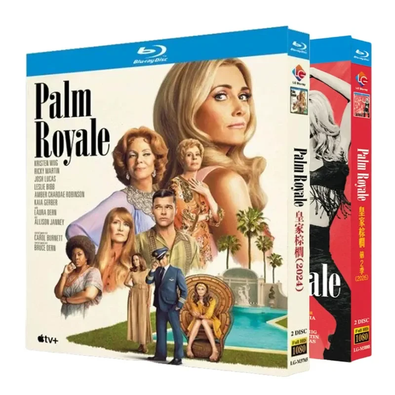 BD Blu-ray Disc Royal Palm/American Pie Lady Seasons 1-2 American Drama 1080 CD Box
BD Blu-ray Disc Royal Palm/American Pie Lady Seasons 1-2 American Drama 1080 CD Box