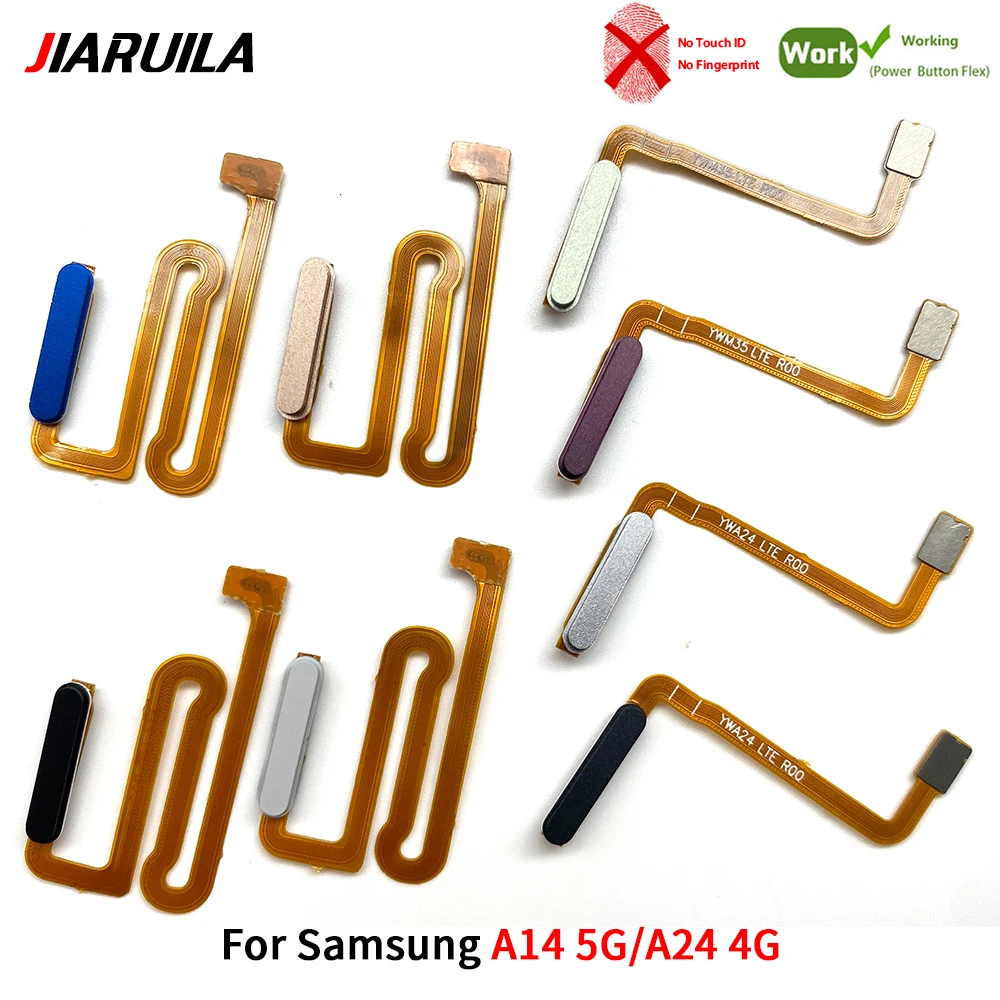 10Pcs Fingerprint Sensor Flex Cable Power Button Sensor Unlock Touch Home Fingerprint Sensor Flex For Samsung A14 5G A24 4G
10Pcs Fingerprint Sensor Flex Cable Power Button Sensor Unlock Touch Home Fingerprint Sensor Flex For Samsung A14 5G A24 4G