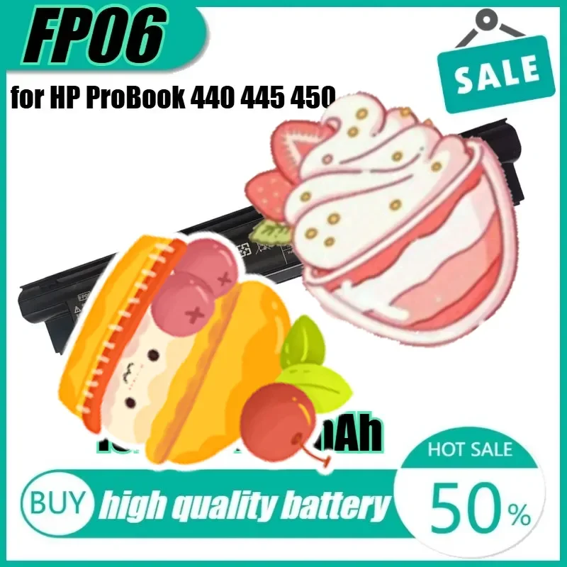 10,8 В 47 Втч 4400 мАч FP06 Аккумулятор для ноутбука HP ProBook 440 445 450 455 470 G0 G1 HSTNN-W92C FP06XL
10,8 В 47 Втч 4400 мАч FP06 Аккумулятор для ноутбука HP ProBook 440 445 450 455 470 G0 G1 HSTNN-W92C FP06XL