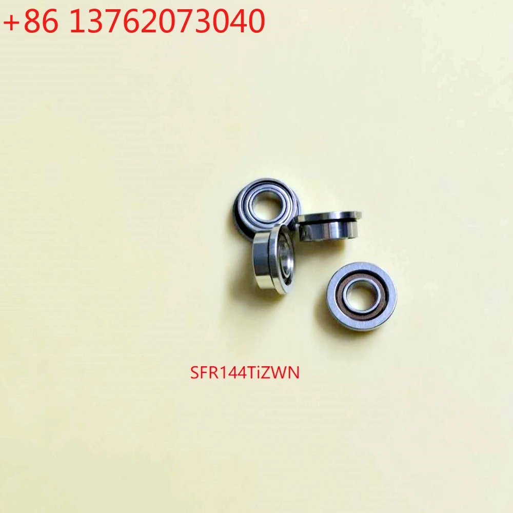 10pcs Brown Phenolic Cage Ceramic Balls Flange Bearings SFR144TiZWN 3.175x6.35x7.5x2.78mm For Midwest, Dabi RS
10pcs Brown Phenolic Cage Ceramic Balls Flange Bearings SFR144TiZWN 3.175x6.35x7.5x2.78mm For Midwest, Dabi RS