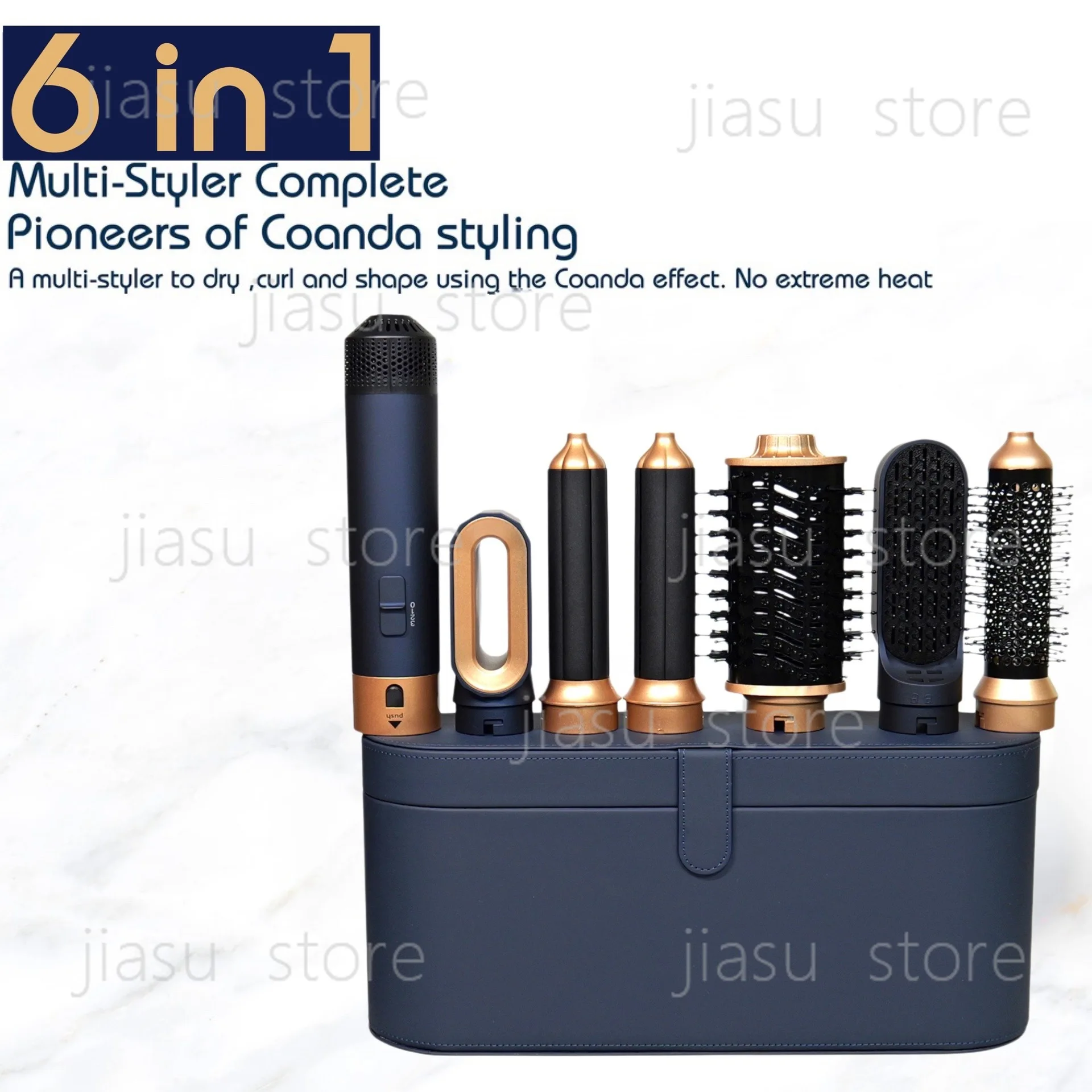 Six-in-one Curling Iron, Hot Air Comb, Multi-functional Hair Dryer, Automatic Curling Iron, Hair Styling.
Six-in-one Curling Iron, Hot Air Comb, Multi-functional Hair Dryer, Automatic Curling Iron, Hair Styling.