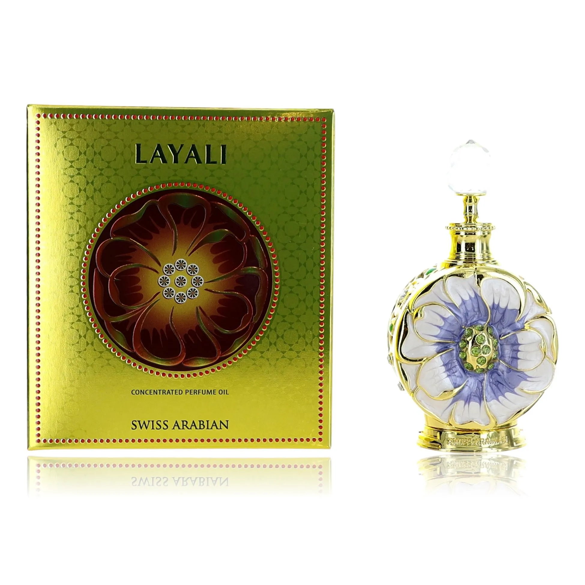 Layali by Swiss Arabian, 0.5 oz Concentrated Perfume Oil for Women
Layali by Swiss Arabian, 0.5 oz Concentrated Perfume Oil for Women
