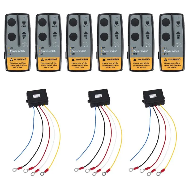 A20K-3Set 12V 24V 2.4G 50M Universal Car Wireless Winch Crane Remote Control Controller With Twin Handset Remote Range
A20K-3Set 12V 24V 2.4G 50M Universal Car Wireless Winch Crane Remote Control Controller With Twin Handset Remote Range