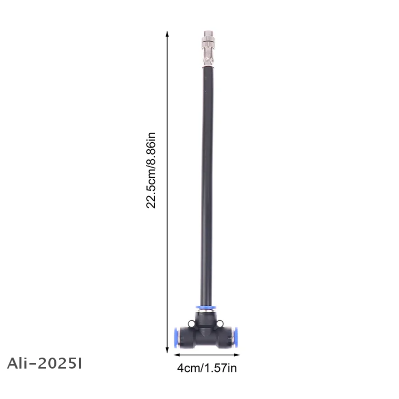 Free Bending Yellow Copper Mist Nozzle 8mm Straight Push Lock Joint Garden Watering Humidification Sprayer Irrigation Sprinkler
Free Bending Yellow Copper Mist Nozzle 8mm Straight Push Lock Joint Garden Watering Humidification Sprayer Irrigation Sprinkler