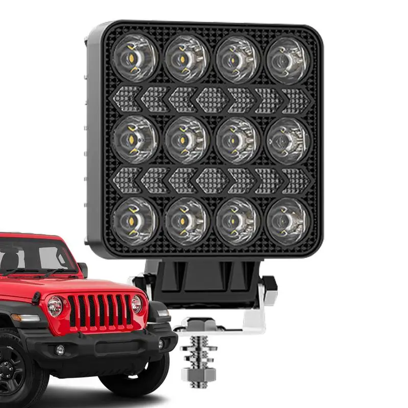 LED Work Lights For Truck 12 Beads 4Inch LED Off Road Work Lights Waterproof Vehicle Accessories High Brightness Driving Fog
LED Work Lights For Truck 12 Beads 4Inch LED Off Road Work Lights Waterproof Vehicle Accessories High Brightness Driving Fog