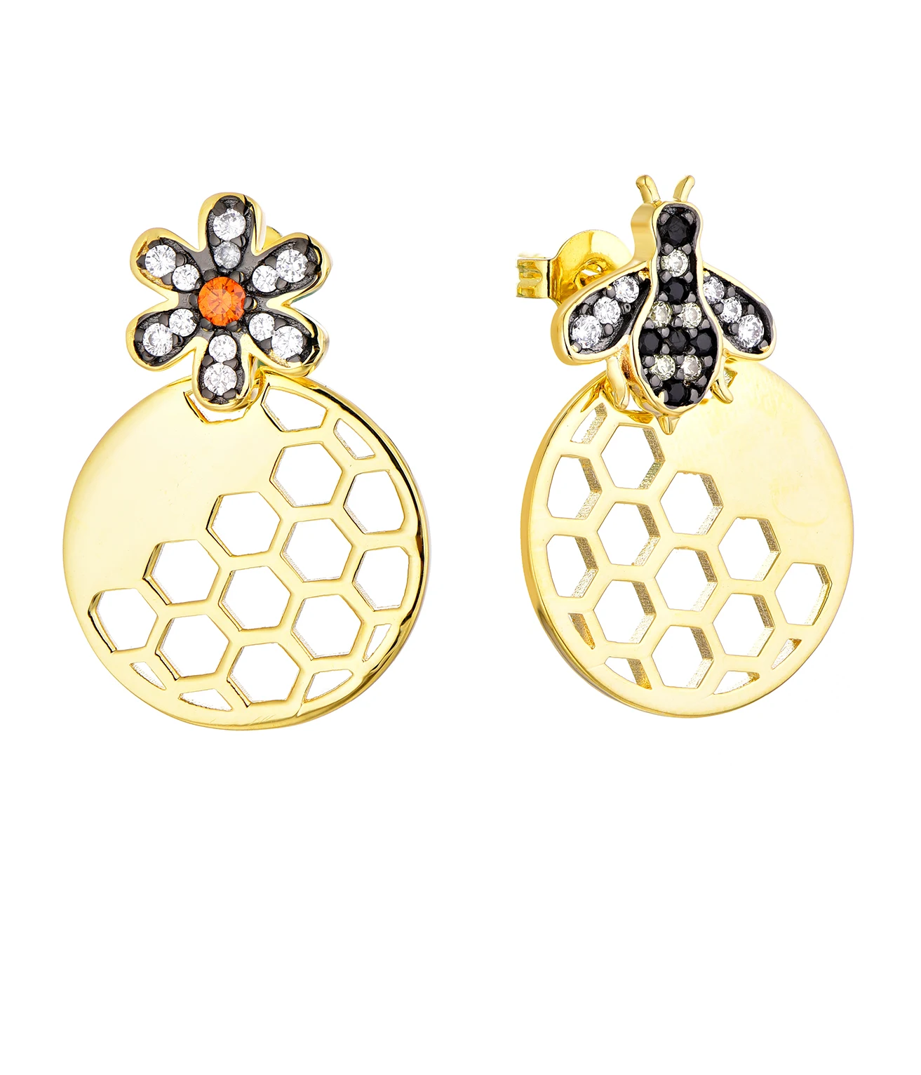QX Fine Jewelry Luxury Cute Little Bee Zircon 925 Sterling Silver Stud Earrings For Women Gifts Jewelry
QX Fine Jewelry Luxury Cute Little Bee Zircon 925 Sterling Silver Stud Earrings For Women Gifts Jewelry