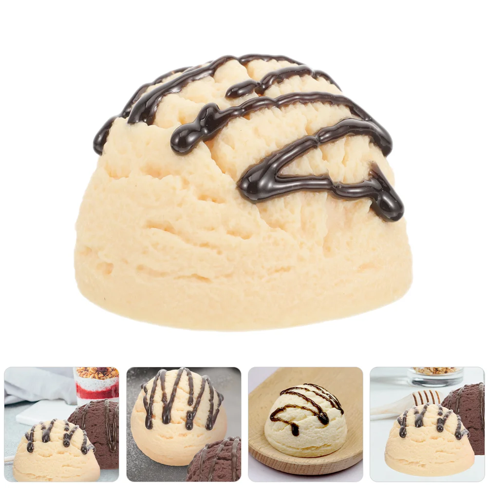 Faux Food for Staging Ice Cream Cone Model Chocolate Candy Balls Kitchen Toy White Pvc Party Favor Shopping
Faux Food for Staging Ice Cream Cone Model Chocolate Candy Balls Kitchen Toy White Pvc Party Favor Shopping