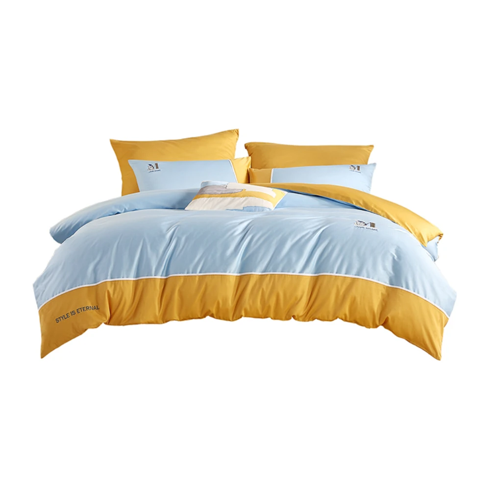 Long-Staple Cotton Four-Piece Cotton Set Pure Cotton Coverlet Quilt Cover Dorm Bedding
Long-Staple Cotton Four-Piece Cotton Set Pure Cotton Coverlet Quilt Cover Dorm Bedding
