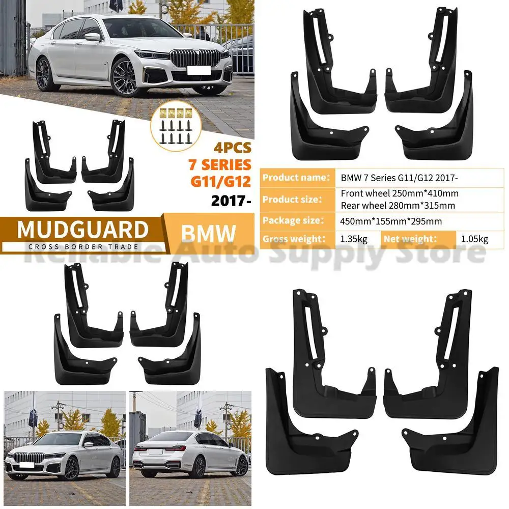 For BMW 7 Series G11 G12 2017 Car Mud Flaps Rubber Fender Liner Accessories Drop Shipping Premium Quality Durable Protection
For BMW 7 Series G11 G12 2017 Car Mud Flaps Rubber Fender Liner Accessories Drop Shipping Premium Quality Durable Protection
