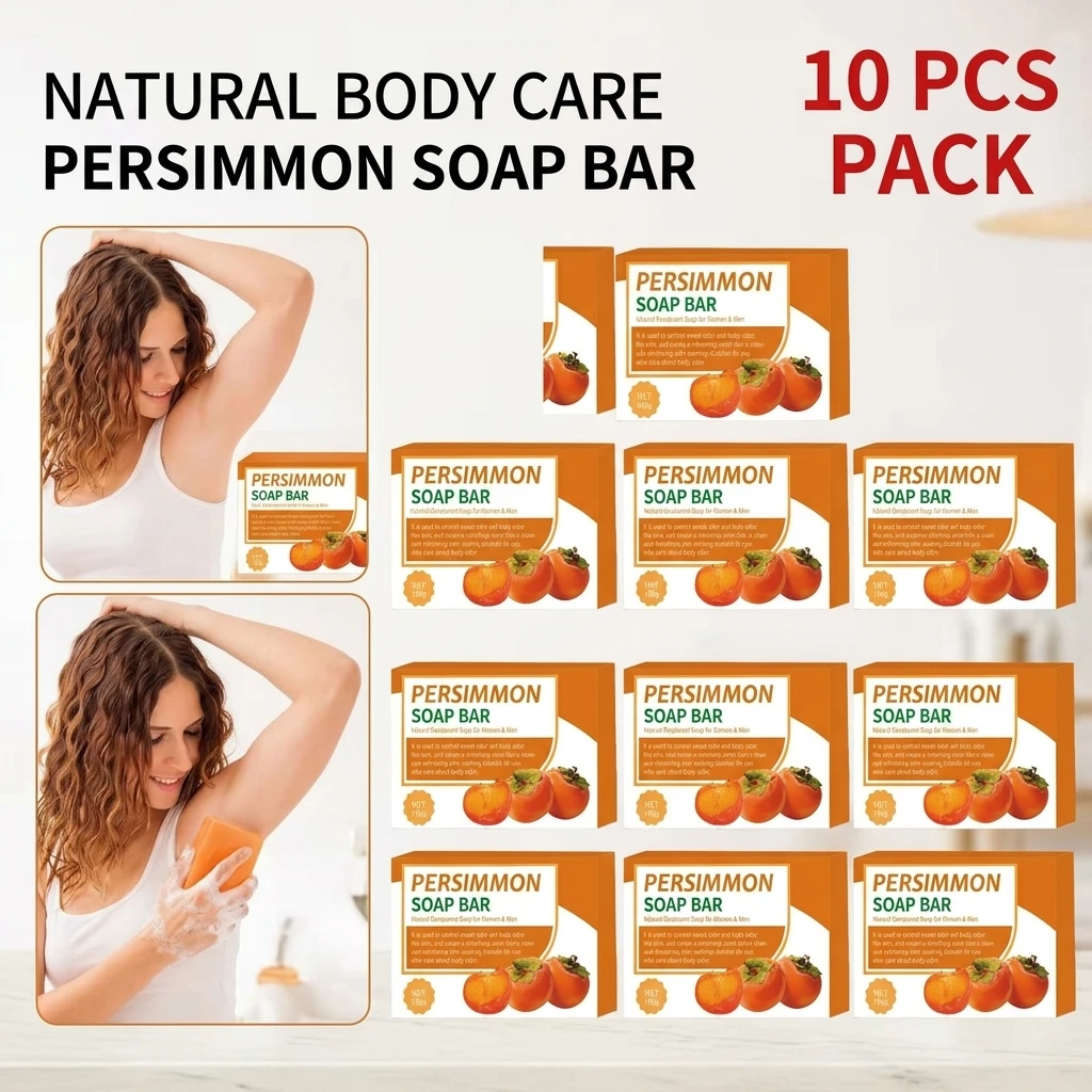 Handmade Persimmon Soap 100g Essential Oil Deep Cleaning Body Soap Fragrance for Hygienic Cleanliness
Handmade Persimmon Soap 100g Essential Oil Deep Cleaning Body Soap Fragrance for Hygienic Cleanliness