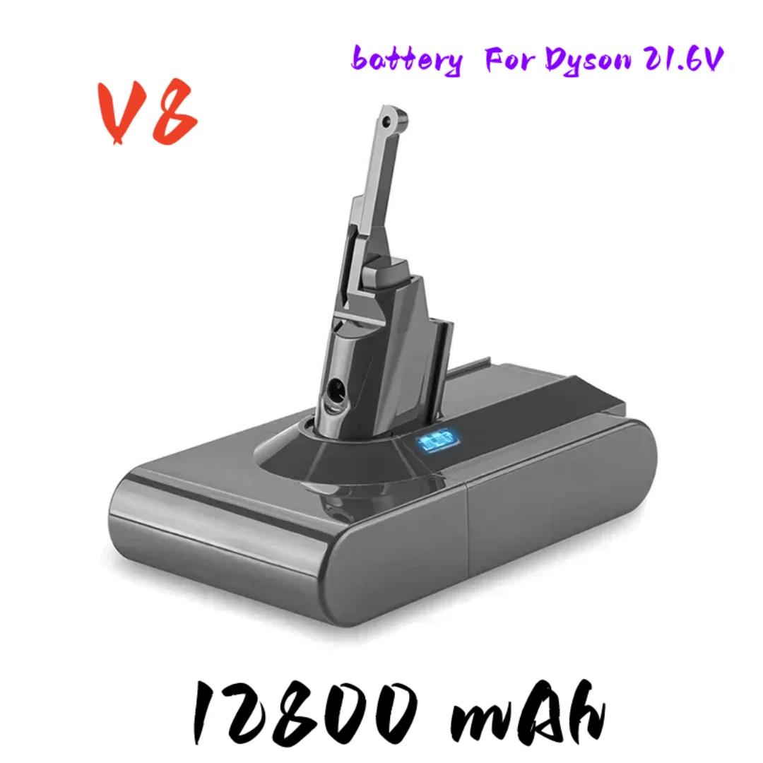 100% NEW for Dyson V8 21.6V 12800mAh Replacement Battery for Dyson V8 Absolute Cord-Free Vacuum Handheld Vacuum Cleaner Battery
100% NEW for Dyson V8 21.6V 12800mAh Replacement Battery for Dyson V8 Absolute Cord-Free Vacuum Handheld Vacuum Cleaner Battery
