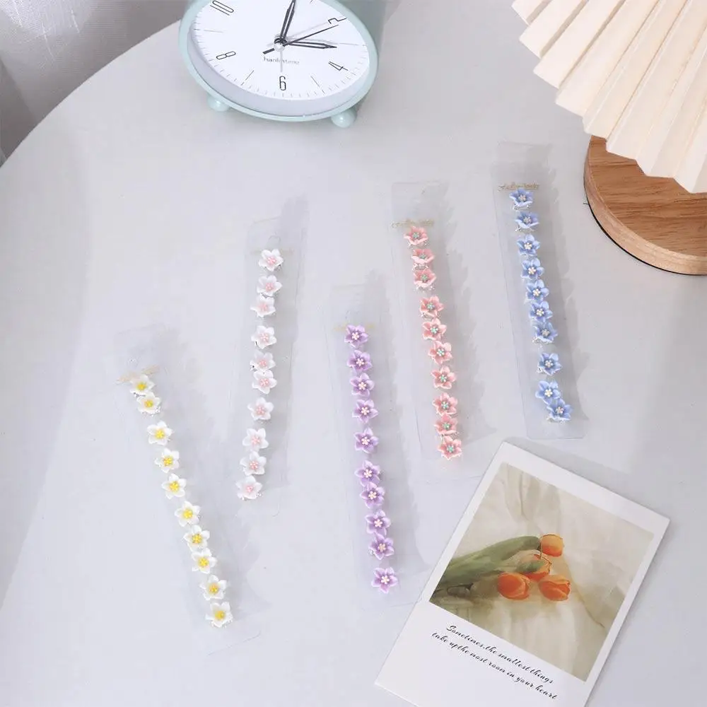 Милые 10 шт./компл. аксессуары для волос для девочек в корейском стиле, мягкая керамика, маленькие заколки для волос, заколки для волос с цветами, когти для волос
Милые 10 шт./компл. аксессуары для волос для девочек в корейском стиле, мягкая керамика, маленькие заколки для волос, заколки для волос с цветами, когти для волос