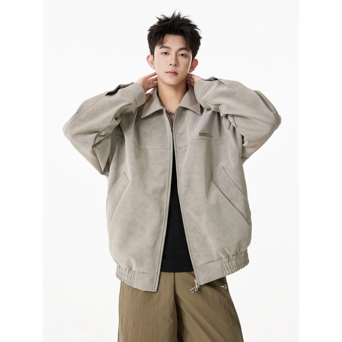 Мужская мотоциклетная куртка Faion, свободное повседневное однотонное пальто с воротником из искусственной кожи, зимний топ Street Sle, устойчивый к морщинам
Мужская мотоциклетная куртка Faion, свободное повседневное однотонное пальто с воротником из искусственной кожи, зимний топ Street Sle, устойчивый к морщинам