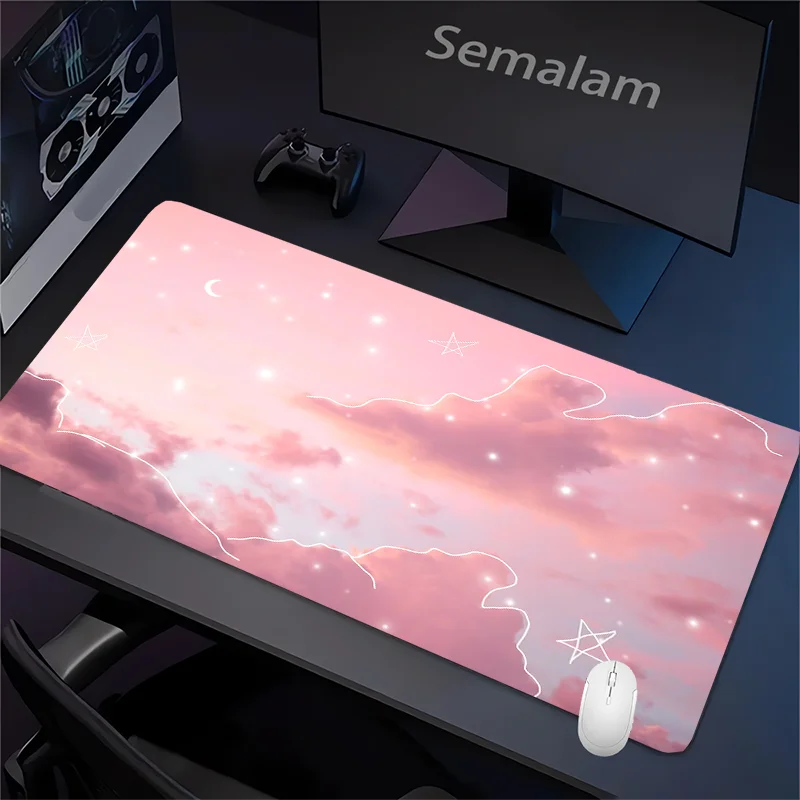1pc Kawaii Anime Mouse Mats Starry Sky Gaming Mousepad Non-slip Rubber XXL Desk Mat Washable Pads for Game & Office Playmat Pad
1pc Kawaii Anime Mouse Mats Starry Sky Gaming Mousepad Non-slip Rubber XXL Desk Mat Washable Pads for Game & Office Playmat Pad