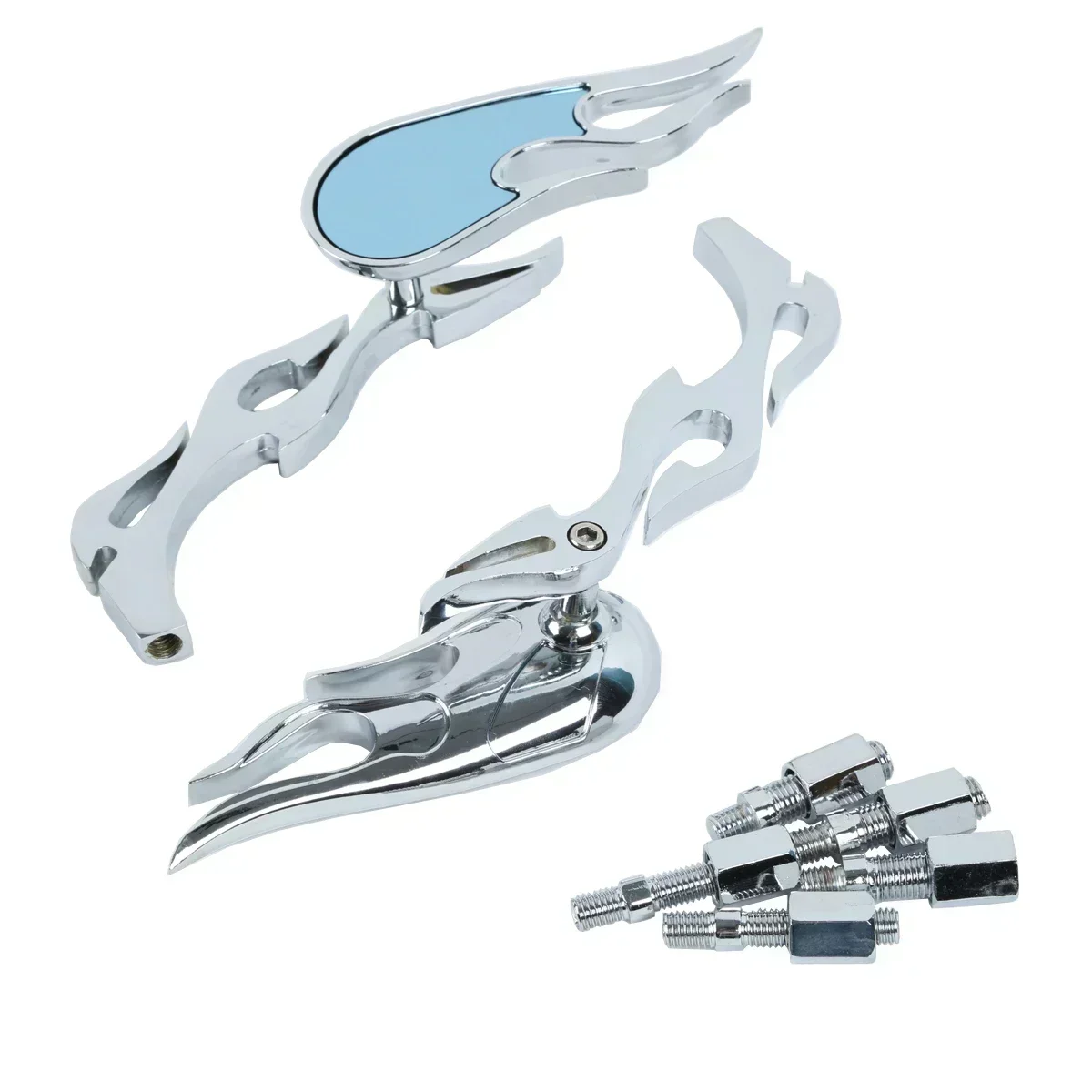 For Kawasaki Honda Suzuki Ducati BMW VT VTX Street Bike Motorcycle Accessories Universal Chrome Custom Flame Rear View Mirrors M
For Kawasaki Honda Suzuki Ducati BMW VT VTX Street Bike Motorcycle Accessories Universal Chrome Custom Flame Rear View Mirrors M