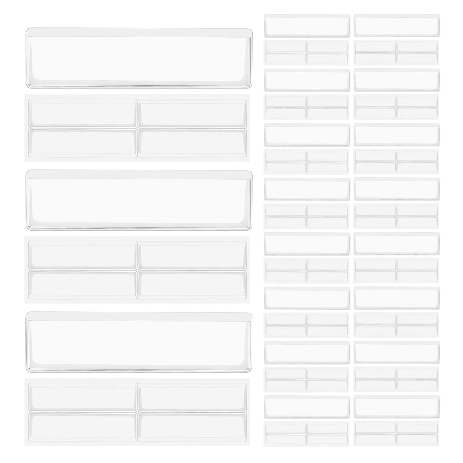 48Pcs Clear Self-Adhesive Label Holders Waterproof Crystal Display Index Card Pockets for Library School Retail Price Tag
48Pcs Clear Self-Adhesive Label Holders Waterproof Crystal Display Index Card Pockets for Library School Retail Price Tag