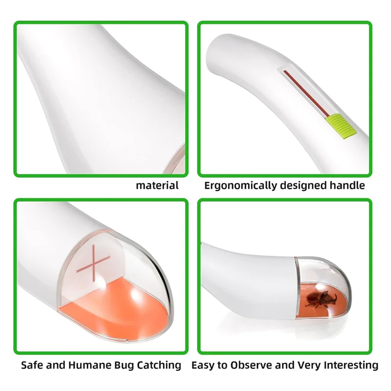 Best-Bug Catcher Bug Insect Catcher Bug Catching Tool For Kids Adults Bug Contactless Quick Release Spider Trap 4Pack
Best-Bug Catcher Bug Insect Catcher Bug Catching Tool For Kids Adults Bug Contactless Quick Release Spider Trap 4Pack
