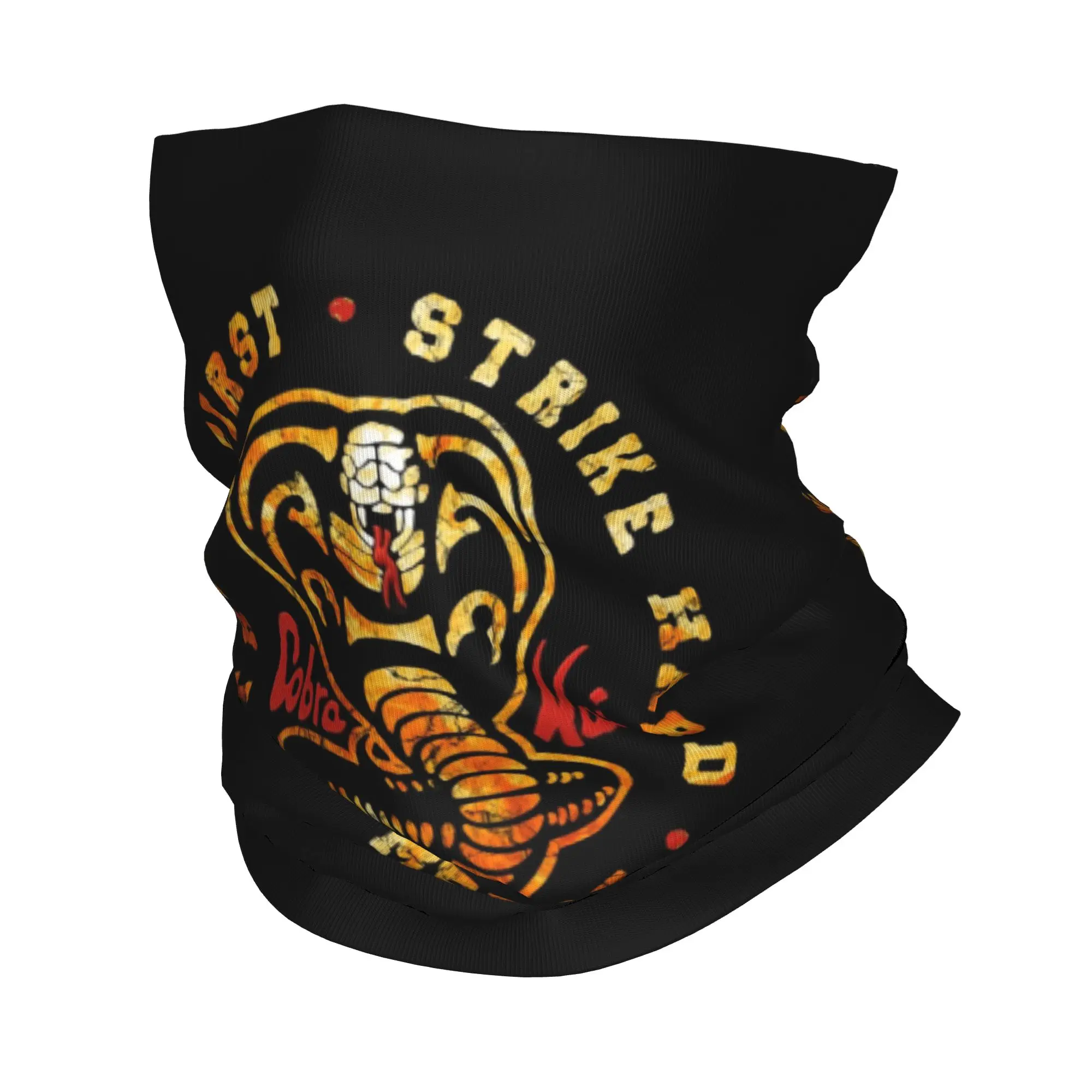 Custom Retro Vintage Cobra Kai Neck Gaiter UV Protection Face Scarf Cover Men Women The Kid Strike First Strike Hard No Mercy
Custom Retro Vintage Cobra Kai Neck Gaiter UV Protection Face Scarf Cover Men Women The Kid Strike First Strike Hard No Mercy