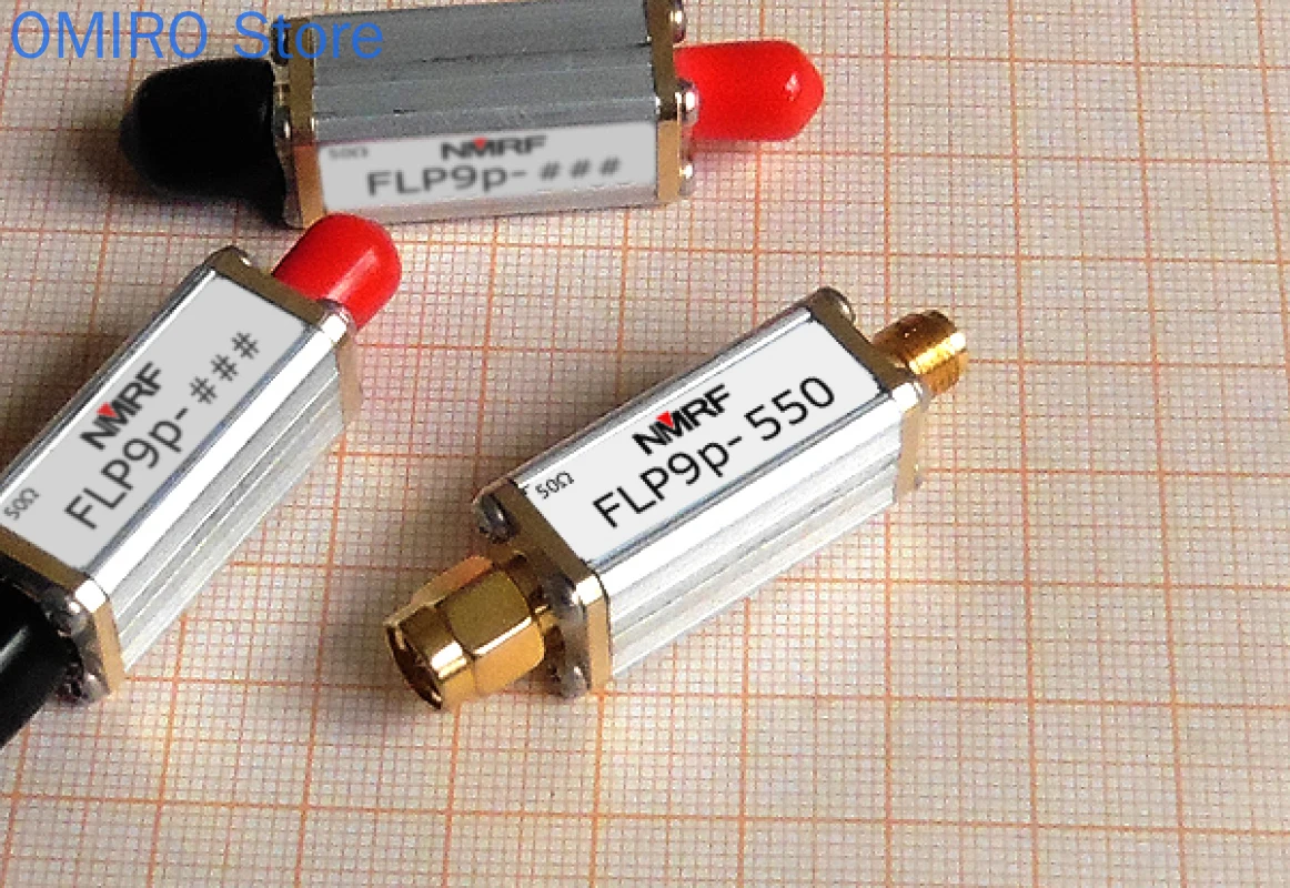 550MHz 9th Order Low-pass Filter, Discrete LC Element, Small Volume, SMA Interface
550MHz 9th Order Low-pass Filter, Discrete LC Element, Small Volume, SMA Interface