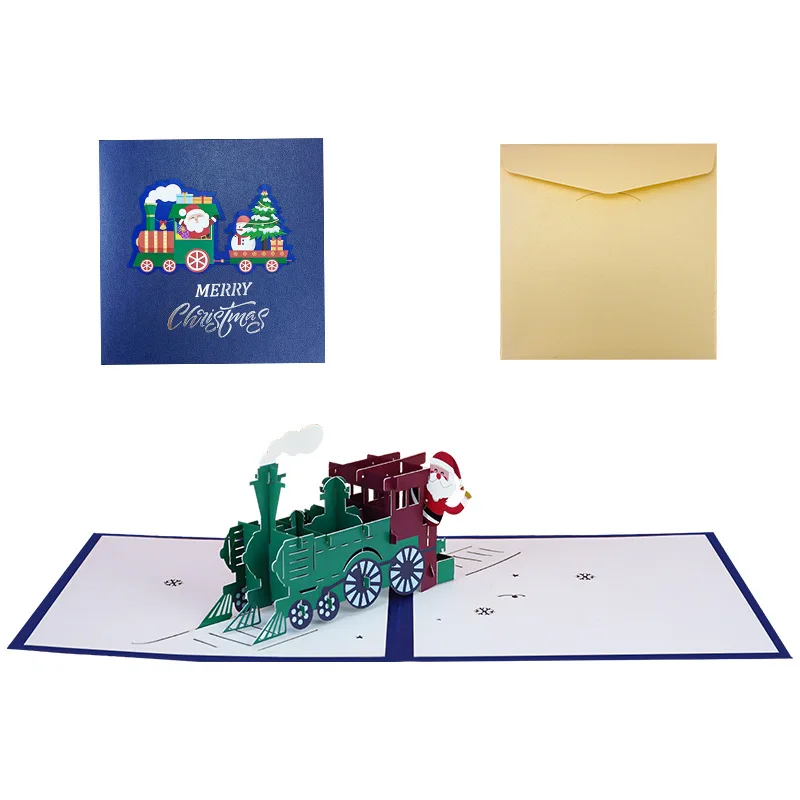 3D Pop Up Cartoon Christmas Card Merry Christmas Greeting Card Handwritten Blessing Invitation Card Thanksgiving New Year Gift
3D Pop Up Cartoon Christmas Card Merry Christmas Greeting Card Handwritten Blessing Invitation Card Thanksgiving New Year Gift