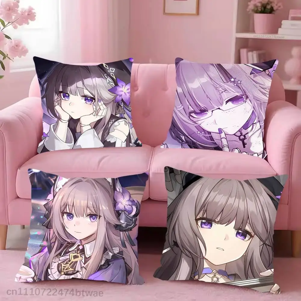 Honkai Star Rail Puppet Little Herta Pillow Case For Sofa Bedroom Living Room Plush Cushion Cover Decorations and Protector
Honkai Star Rail Puppet Little Herta Pillow Case For Sofa Bedroom Living Room Plush Cushion Cover Decorations and Protector