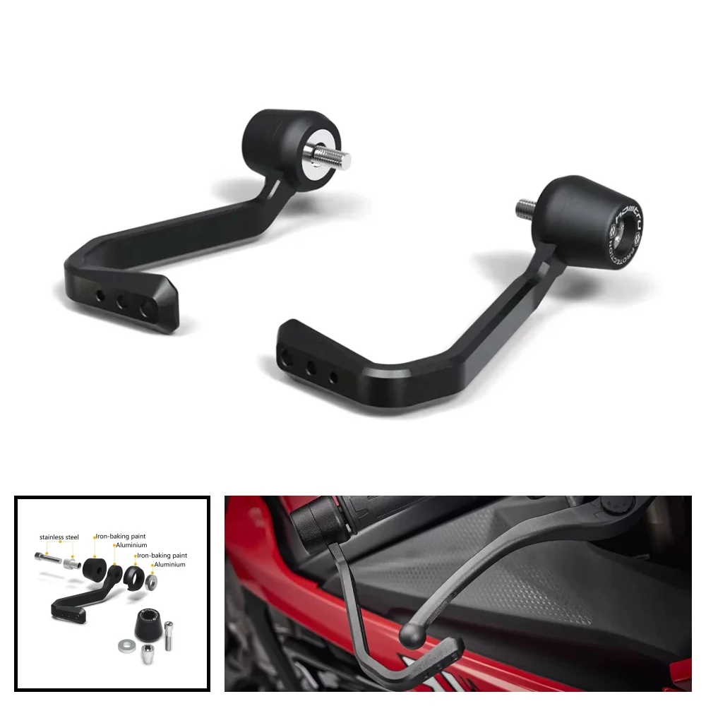 For Aprilia RS660 2021-2025 Motorcycle Handlebar Guard Cover Brake Clutch Lever Protection Bar Kit accessories
For Aprilia RS660 2021-2025 Motorcycle Handlebar Guard Cover Brake Clutch Lever Protection Bar Kit accessories