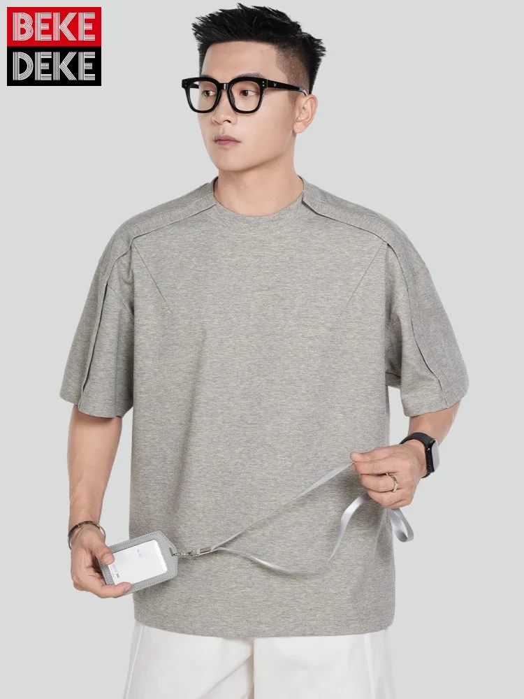 Solid Color Casual T Shirt Men O Neck Loose Fit Short Sleeve Casual Pullover Tees Tops Summer Fashion Short Sleeve T Shirts Male
Solid Color Casual T Shirt Men O Neck Loose Fit Short Sleeve Casual Pullover Tees Tops Summer Fashion Short Sleeve T Shirts Male