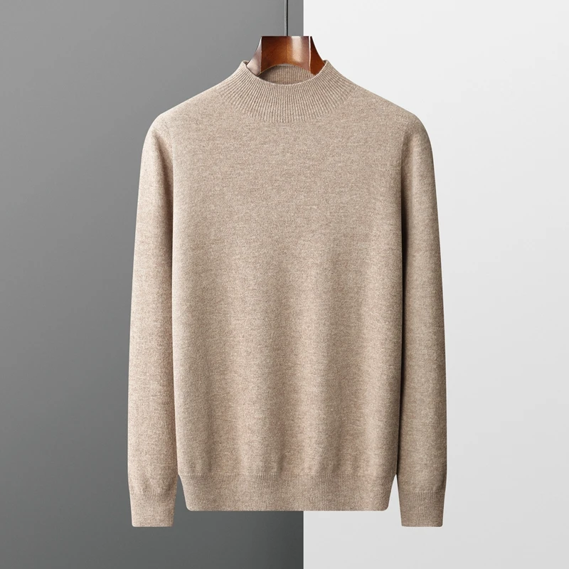 100% Merino Wool Sweater Men Pullover Clothes Cozy Basic Knitwear Jumper Mock Neck Autumn Winter Business Office Soft Warm Tops
100% Merino Wool Sweater Men Pullover Clothes Cozy Basic Knitwear Jumper Mock Neck Autumn Winter Business Office Soft Warm Tops