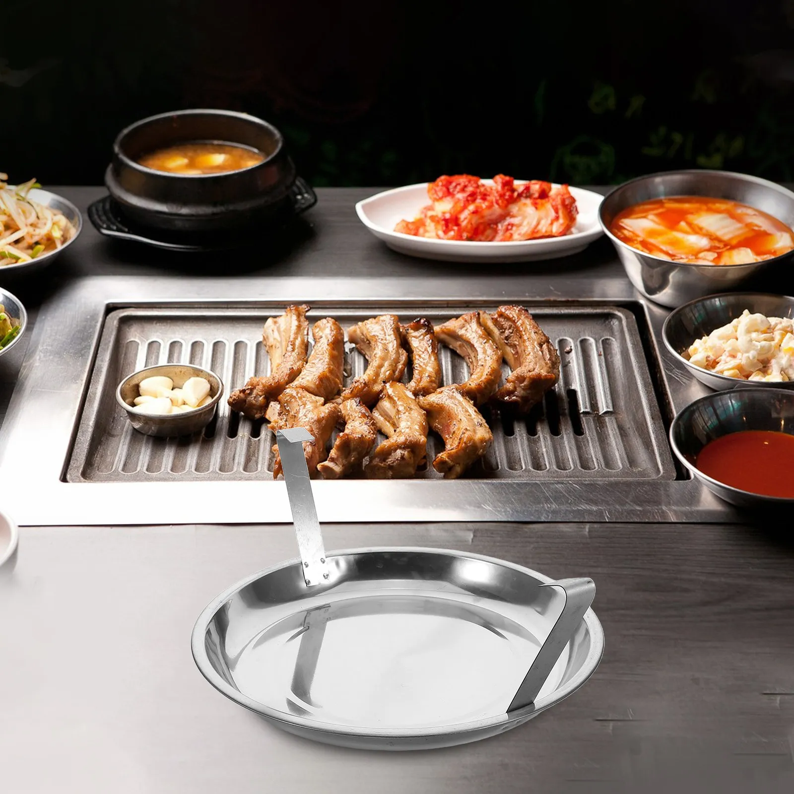 Commercial Charcoal Extinguisher Bucket Ash Pan Efficient Carbon Extinguishing for Korean Bbq Grill Houses Stainless Steel Ash
Commercial Charcoal Extinguisher Bucket Ash Pan Efficient Carbon Extinguishing for Korean Bbq Grill Houses Stainless Steel Ash