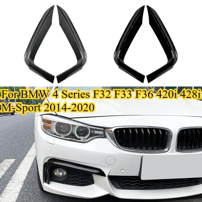 Front Bumper Spoiler Fog Lamp Grill Cover Air Knife Splitter Body Kit for BMW 4 Series F32 F33 F36 420i 428i M-Sport 2014-2020
Front Bumper Spoiler Fog Lamp Grill Cover Air Knife Splitter Body Kit for BMW 4 Series F32 F33 F36 420i 428i M-Sport 2014-2020