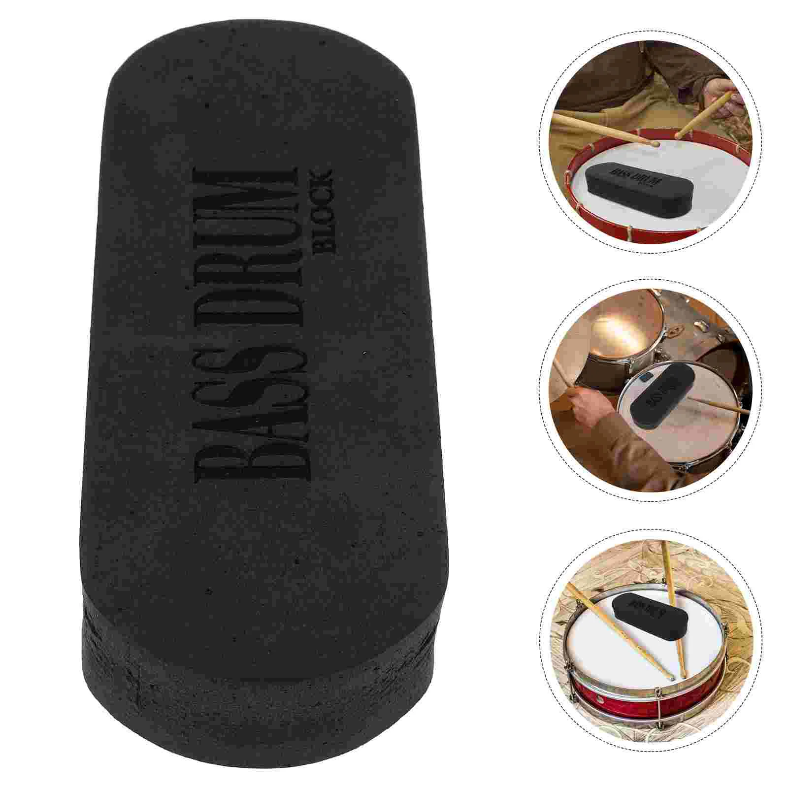 Bass Drum Non-slip Cotton Sponge Block Accessories Stopper Brass Accessory for Tools Instruments
Bass Drum Non-slip Cotton Sponge Block Accessories Stopper Brass Accessory for Tools Instruments