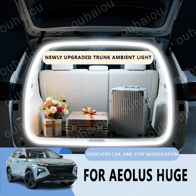 For AEOLUS Huge trunk light modification light Atmosphere lights White warm white Rear Trunk LED Light Bar
For AEOLUS Huge trunk light modification light Atmosphere lights White warm white Rear Trunk LED Light Bar