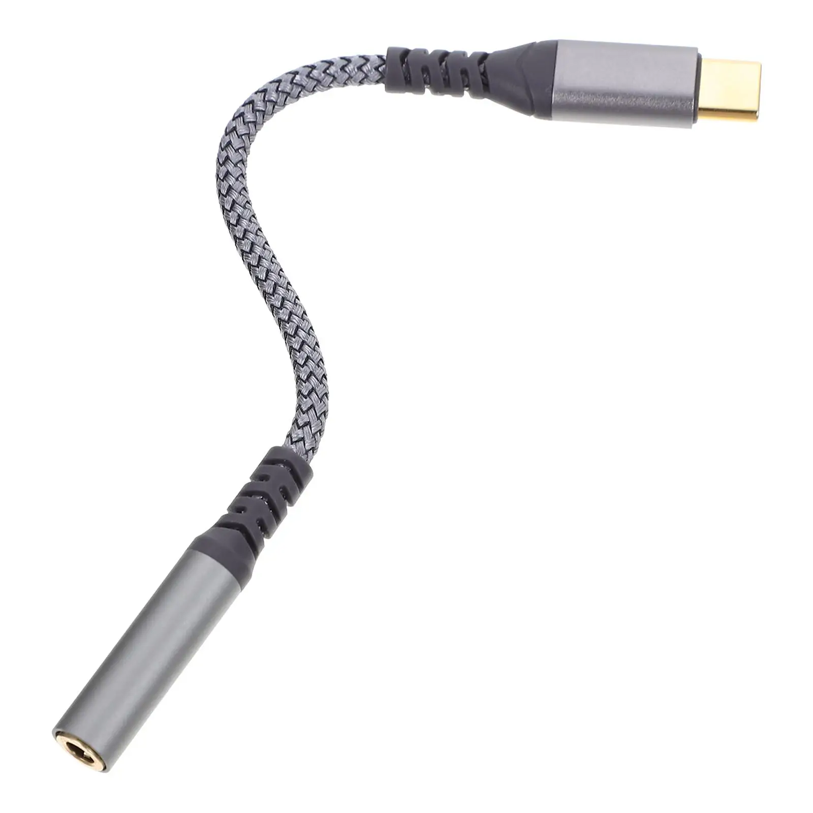 Type Adapter Cable Converter for Earphones Headset Jack Grey 3.5mm Interface Portable Durable Travel Accessories
Type Adapter Cable Converter for Earphones Headset Jack Grey 3.5mm Interface Portable Durable Travel Accessories