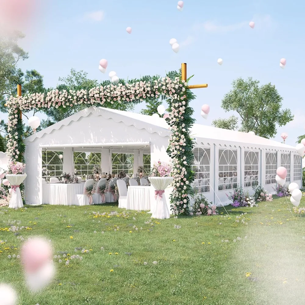 20'X40' Party Tent Heavy Duty Wedding Tent Outdoor Gazebo Event Shelter Canopy with Carry Bags
20'X40' Party Tent Heavy Duty Wedding Tent Outdoor Gazebo Event Shelter Canopy with Carry Bags