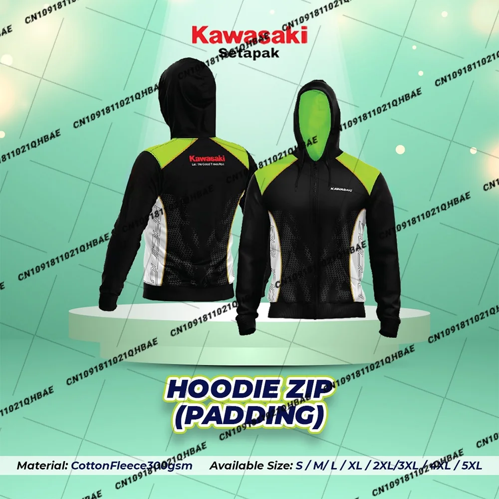 NEW KAWASAKI MERCHANDISE K-HOODIE ZIPPED (2026) Men's And Women's Motocross Breathable Speed Drying Cycling Suit
NEW KAWASAKI MERCHANDISE K-HOODIE ZIPPED (2026) Men's And Women's Motocross Breathable Speed Drying Cycling Suit
