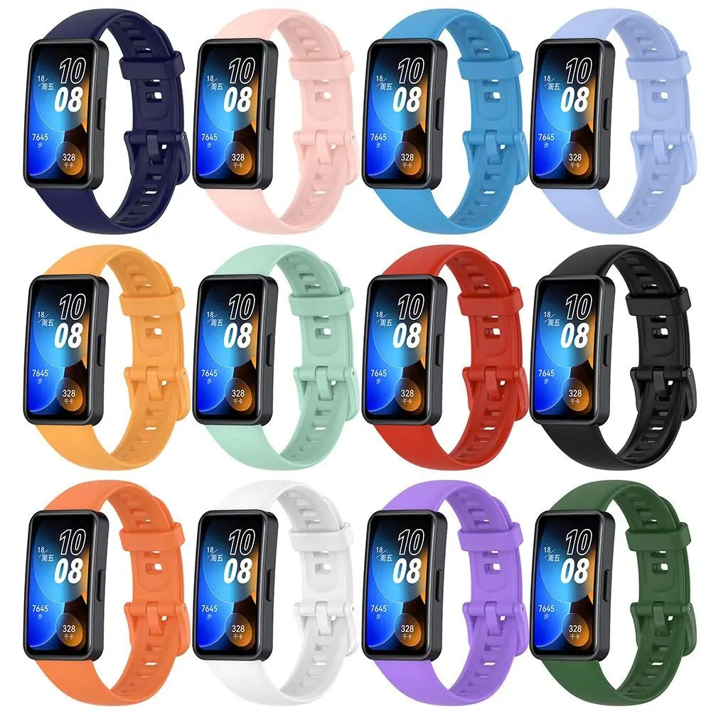 Soft Replacement Silicone Strap Smart Watch Watchband Watch Bracelet Accessories Sport Wristband for Huawei Band 9 8
Soft Replacement Silicone Strap Smart Watch Watchband Watch Bracelet Accessories Sport Wristband for Huawei Band 9 8