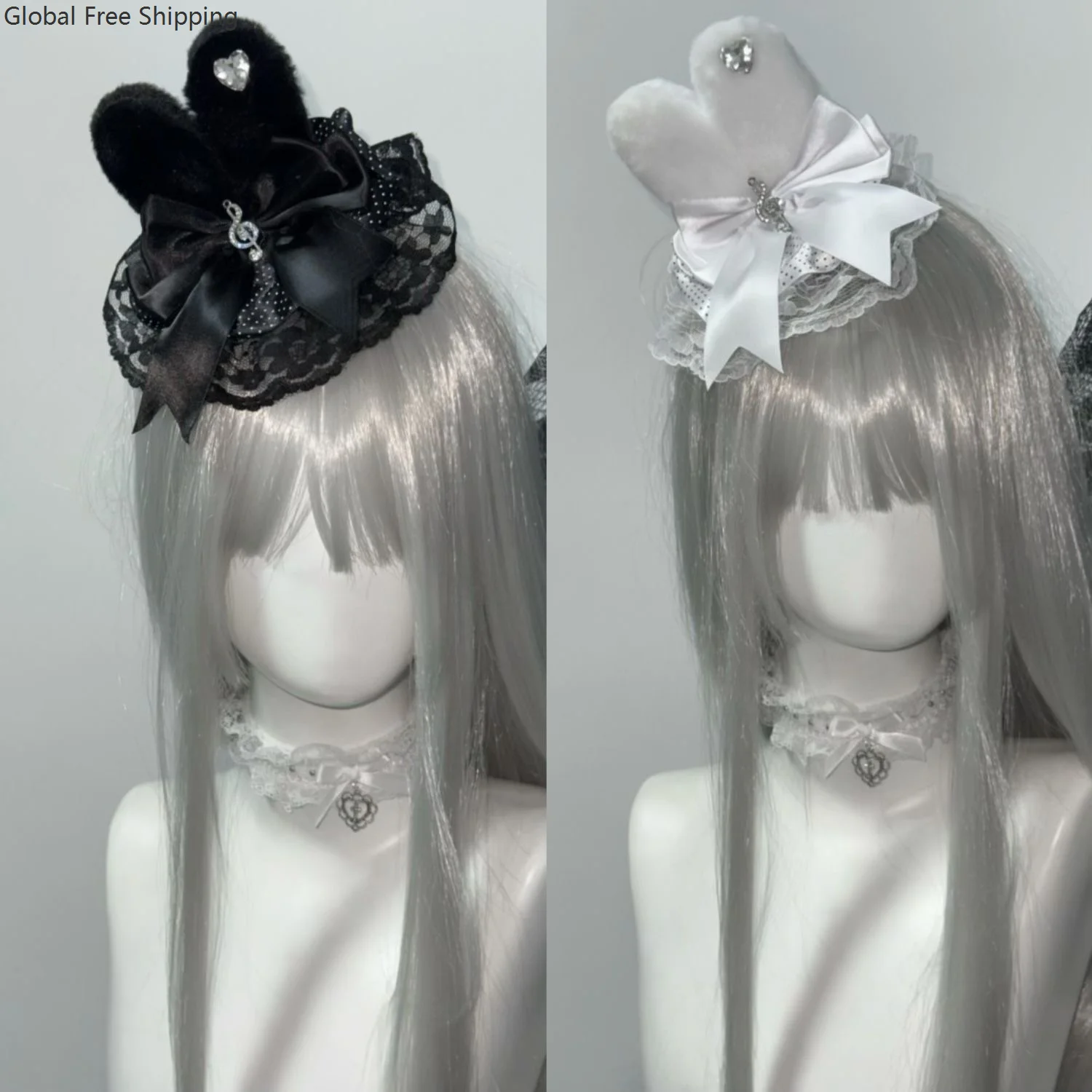 Polka Dot Bow Bunny Ears Girl Mini Top Hat Headdress Party Cosplay Lolita Lace Cute Decorative Flower Ball Clip Accessories 2026
Polka Dot Bow Bunny Ears Girl Mini Top Hat Headdress Party Cosplay Lolita Lace Cute Decorative Flower Ball Clip Accessories 2026