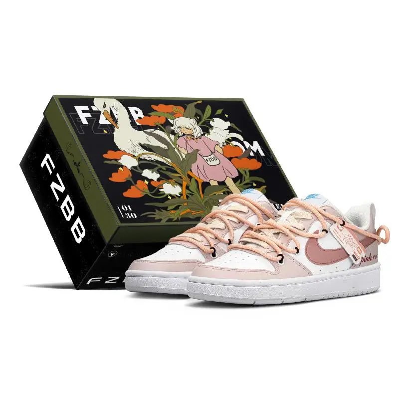 【Customize】Nike Court Borough Series Skateboarding Shoes Women's Sneakers shoes BQ5448-123
【Customize】Nike Court Borough Series Skateboarding Shoes Women's Sneakers shoes BQ5448-123