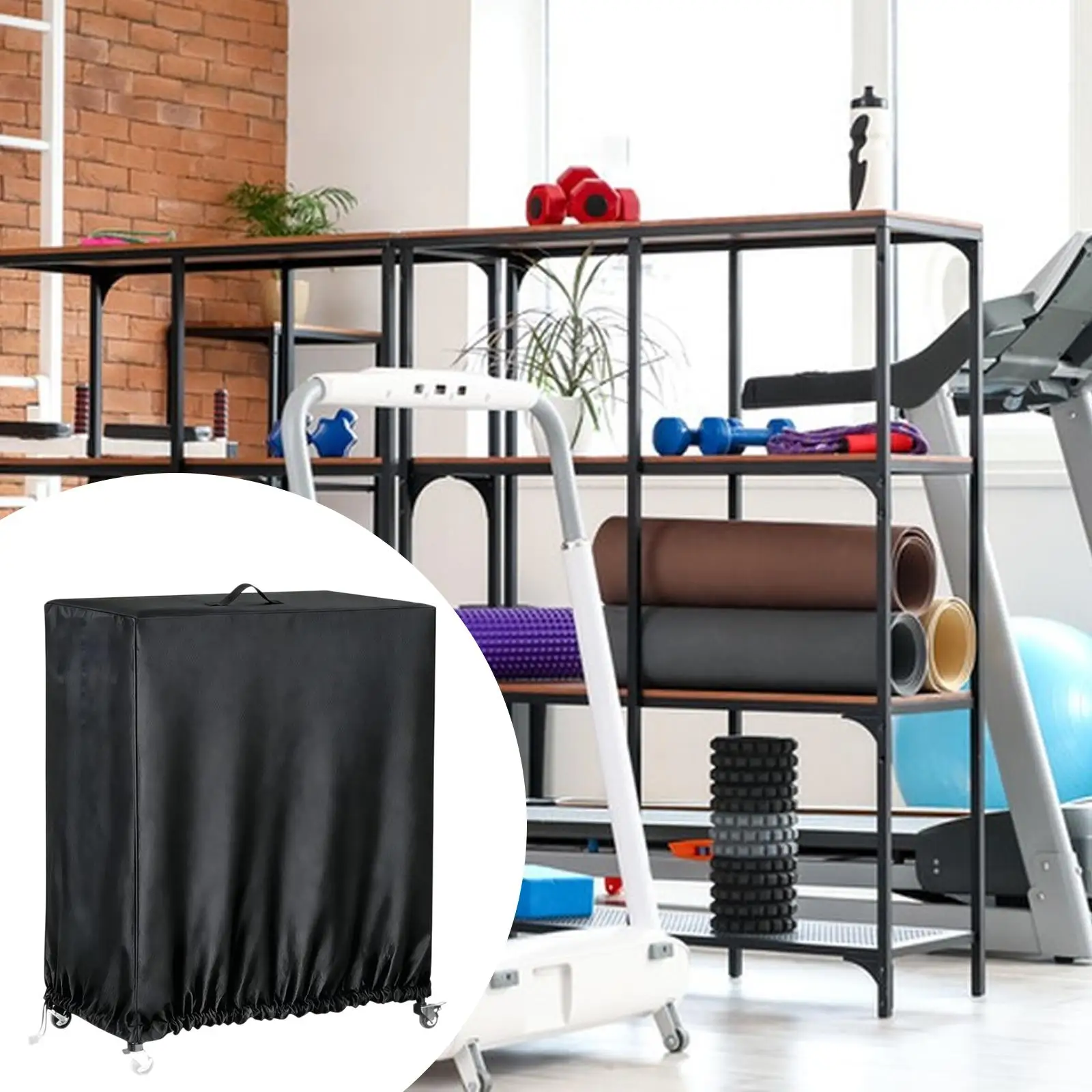 Sports Accessories Storage Rack Cover Dustproof Waterproof Oxford Cloth Zipper Case for Home Gym
Sports Accessories Storage Rack Cover Dustproof Waterproof Oxford Cloth Zipper Case for Home Gym