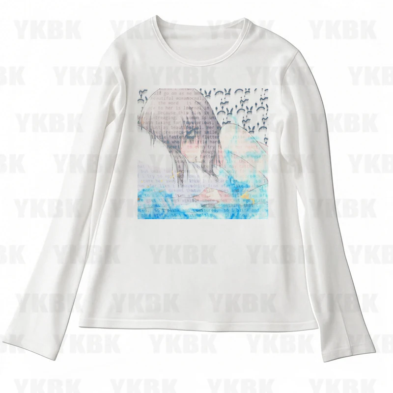 Kawaii Girls Long-sleeve Print Anime Tees Y2k Style Long-sleeve Tops Streetwear Women Harajuku Retro 90s Emo Casual Punk Baby
Kawaii Girls Long-sleeve Print Anime Tees Y2k Style Long-sleeve Tops Streetwear Women Harajuku Retro 90s Emo Casual Punk Baby