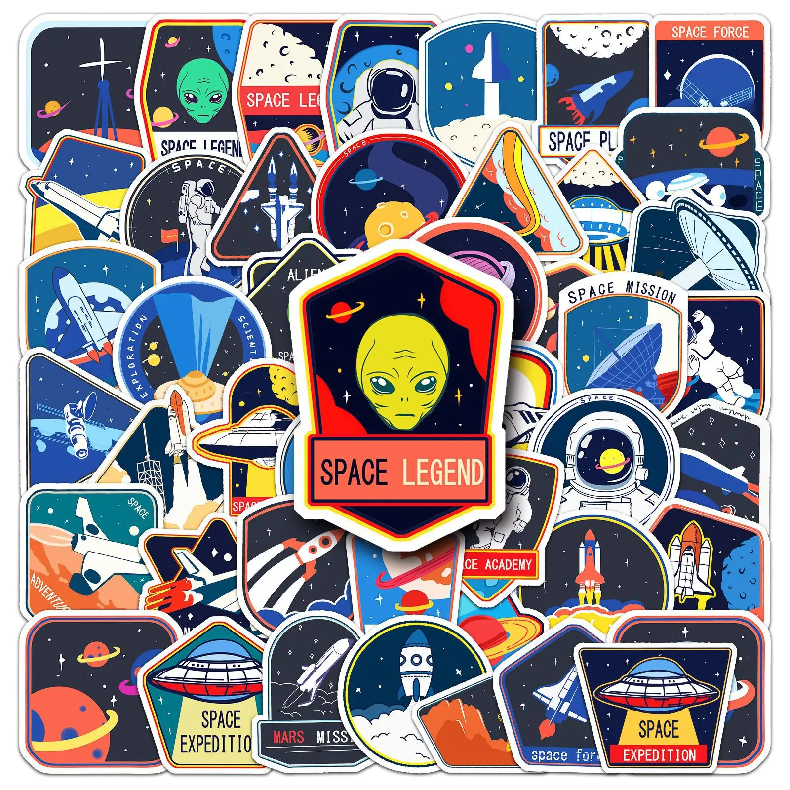 50PCS Astronaut Space Graffiti Sticker Material Can Decorate DIY Laptop Luggage Phone Case iPad Waterproof Sticker Kids Toy
50PCS Astronaut Space Graffiti Sticker Material Can Decorate DIY Laptop Luggage Phone Case iPad Waterproof Sticker Kids Toy