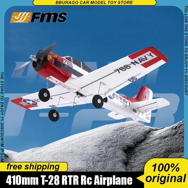 New Product Fms 410mm T-28 Rtr Rc Airplane Electric Remote Control Model Airplane Fixed Wing Outdoor Rc Airplane Toys Kids Gift
New Product Fms 410mm T-28 Rtr Rc Airplane Electric Remote Control Model Airplane Fixed Wing Outdoor Rc Airplane Toys Kids Gift